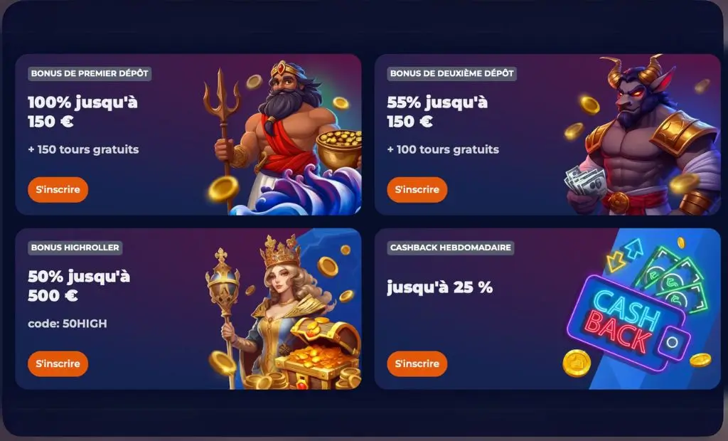 Ninecasino bônus promo